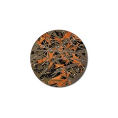 Intricate Abstract Print Golf Ball Marker by dflcprints