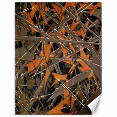 Intricate Abstract Print Canvas 18  X 24  (unframed)