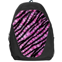 Pink Black Tiger Bling  Backpack Bag by OCDesignss