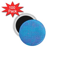 Textured Blue & Purple Abstract 1 75  Button Magnet (100 Pack)