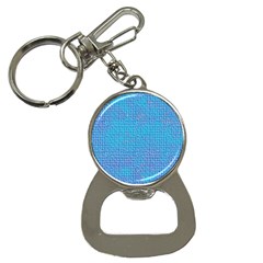 Textured Blue & Purple Abstract Bottle Opener Key Chain by StuffOrSomething