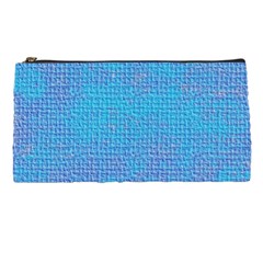 Textured Blue & Purple Abstract Pencil Case by StuffOrSomething