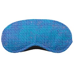 Textured Blue & Purple Abstract Sleeping Mask