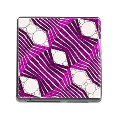 Crazy Beautiful Abstract  Memory Card Reader With Storage (square)