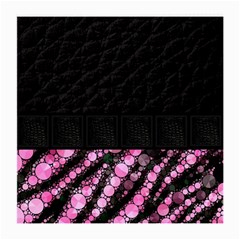 Pink Tiger Bling Glasses Cloth (medium)