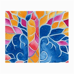 Yellow Blue Pink Abstract  Glasses Cloth (small)