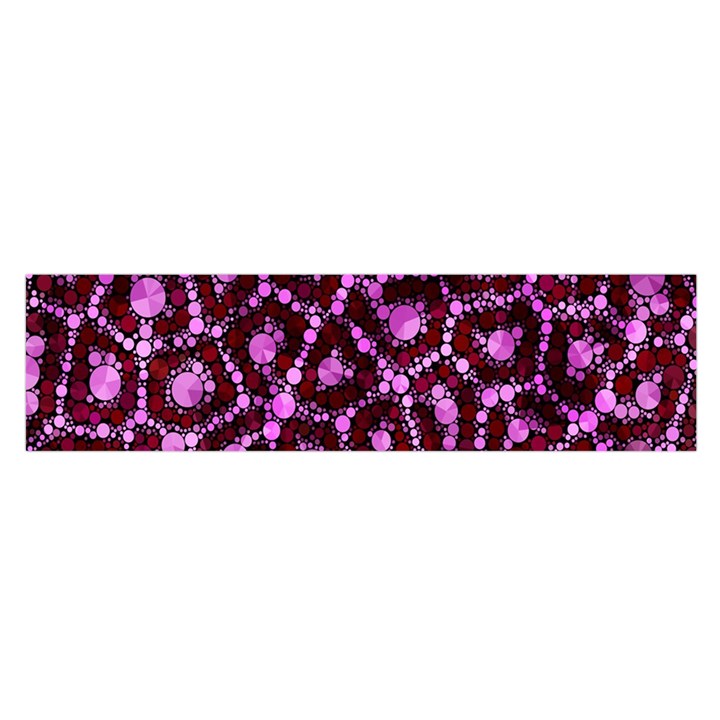 Cheetah Bling Abstract Pattern  Satin Scarf (Oblong)