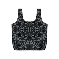 Trippy Black&white Abstract  Reusable Bag (s) by OCDesignss