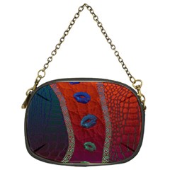 Funky Florescent Sassy Lips  Chain Purse (one Side)