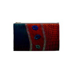 Funky Florescent Sassy Lips  Cosmetic Bag (small)