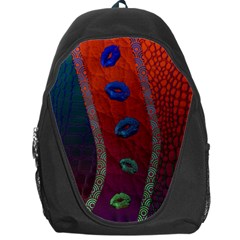 Funky Florescent Sassy Lips  Backpack Bag