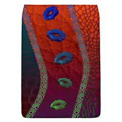 Funky Florescent Sassy Lips  Removable Flap Cover (S)