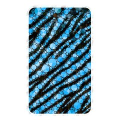 Bright Blue Tiger Bling Pattern  Memory Card Reader (rectangular)