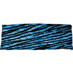 Bright Blue Tiger Bling Pattern  Samsung Galaxy SL i9003 Hardshell Case Front