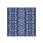 Tribal Geometric Print Satin Bandana Scarf Front