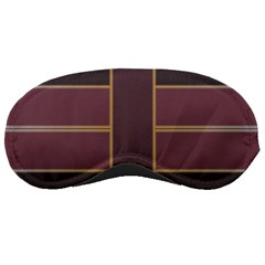 Vertical And Horizontal Rectangles Sleeping Mask