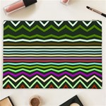 Chevrons and distorted stripes Cosmetic Bag (XXL) Back