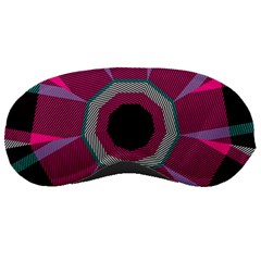 Striped Hole Sleeping Mask