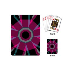 Striped Hole Playing Cards (mini)