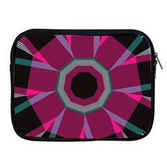 Striped Hole Apple Ipad 2/3/4 Zipper Case by LalyLauraFLM