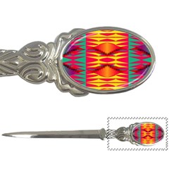 Colorful Tribal Texture Letter Opener