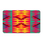 Colorful tribal texture Magnet (Rectangular) Front