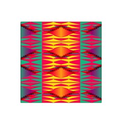 Colorful Tribal Texture Satin Bandana Scarf