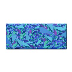 Blue Confetti Storm Hand Towel