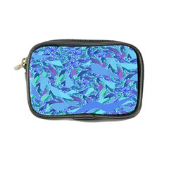 Blue Confetti Storm Coin Purse