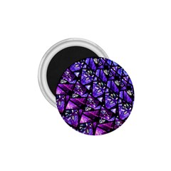  Blue Purple Glass 1 75  Button Magnet by KirstenStar