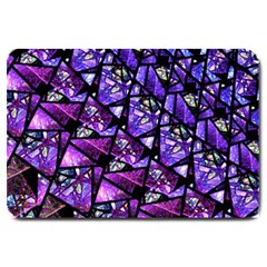  Blue Purple Glass Large Door Mat