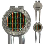 Orange green wires 3-in-1 Golf Divot Front