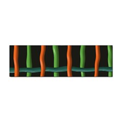 Orange Green Wires Sticker Bumper (100 Pack) by LalyLauraFLM