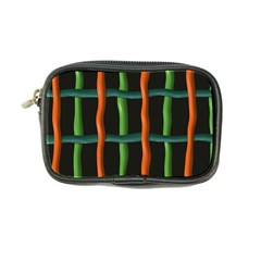 Orange Green Wires Coin Purse by LalyLauraFLM