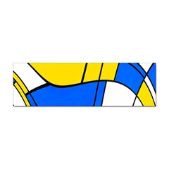 Colorful Distorted Shapes Sticker (bumper)