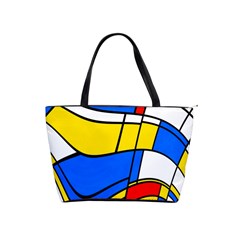 Colorful Distorted Shapes Classic Shoulder Handbag