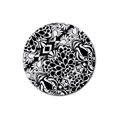 70 s Wallpaper Drink Coaster (round)