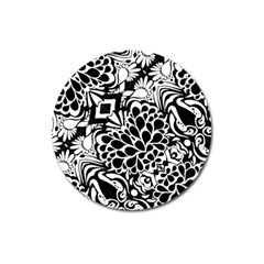 70 s Wallpaper Magnet 3  (round)