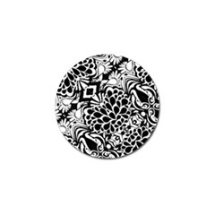 70 s Wallpaper Golf Ball Marker 4 Pack