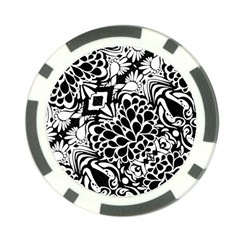 70 s Wallpaper Poker Chip (10 Pack)