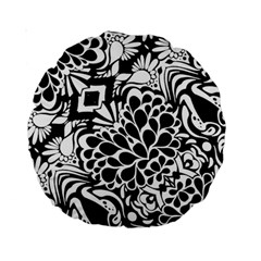 70 s Wallpaper Standard 15  Premium Round Cushion 