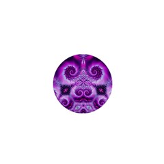 Purple Ecstasy Fractal 1  Mini Magnet