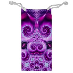 Purple Ecstasy Fractal Jewelry Bag