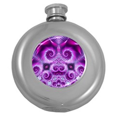 Purple Ecstasy Fractal Hip Flask (5 Oz)