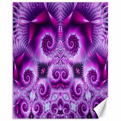 Purple Ecstasy Fractal Canvas 16  X 20 