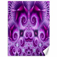 Purple Ecstasy Fractal Canvas 36  X 48 