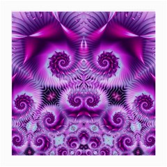 Purple Ecstasy Fractal Medium Glasses Cloth