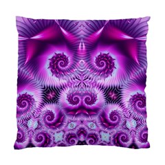 Purple Ecstasy Fractal Standard Cushion Case (two Sides)