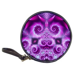 Purple Ecstasy Fractal Classic 20-cd Wallet by KirstenStar