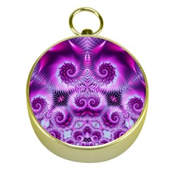 Purple Ecstasy Fractal Gold Compass